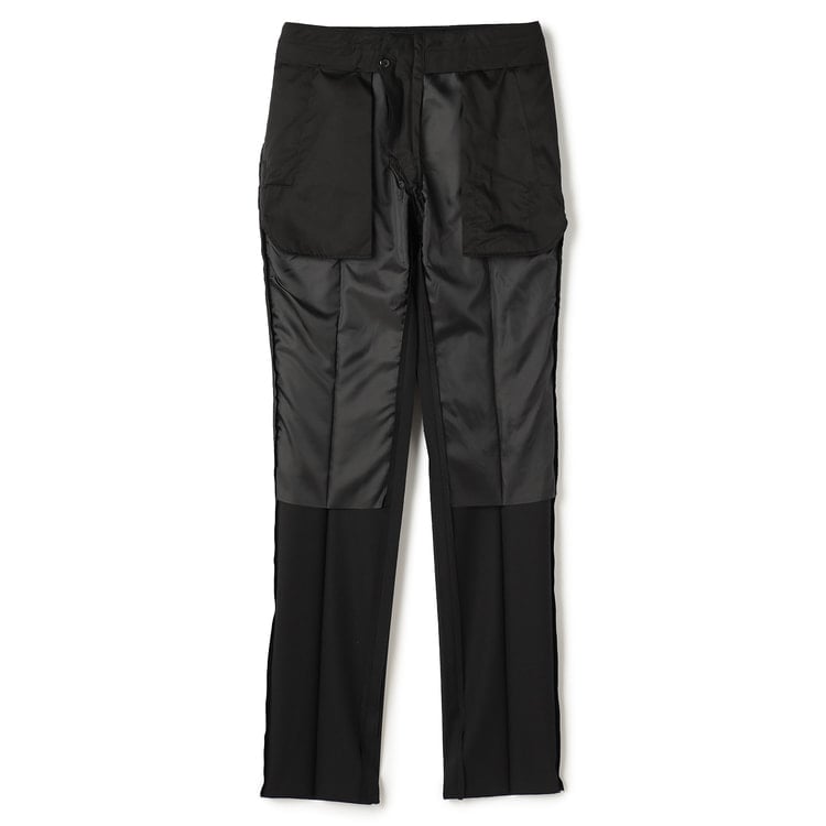 上質ストレッチスーツ 黒シャドー スリム JUNKO SHIMADA JS ho