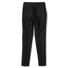 上質ストレッチスーツ 黒シャドー スリム JUNKO SHIMADA JS ho