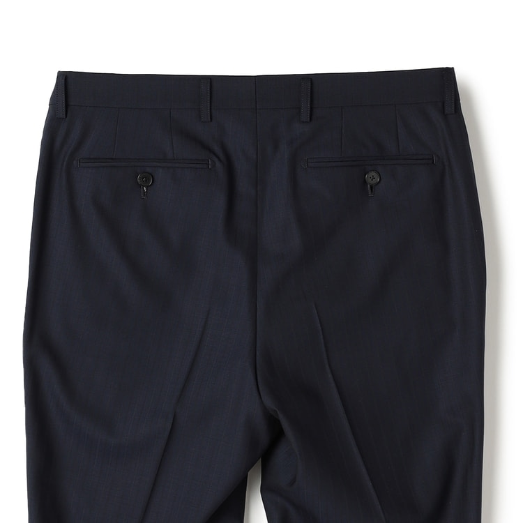 金のスーツ 紺シャドー ベーシック JUNKO SHIMADA JS homme