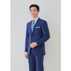 クールスーツ CS-1 青　5着 洗えるエアクールスーツ Air Tech Spun JUNKO SHIMADA 【AOKI
