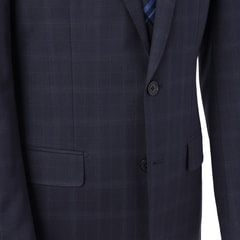 【セール】新品未使用　スーツ　スーパーストレッチ　紺無地　Ａ７　アオキ　ＭＡＪＩ A01_M2403101_00_0_202407191407