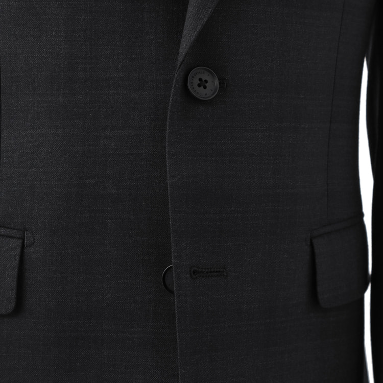 上質ストレッチスーツ チャコールグレーチェック MAJI スリム 別売