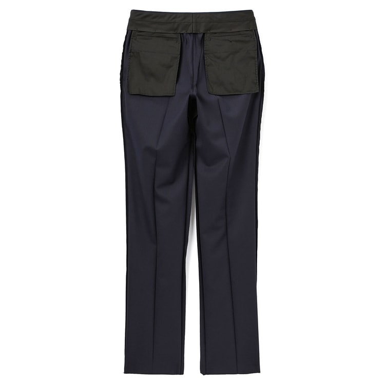 ビジネスから就活まで】紺無地 上質ストレッチスーツ MAJI スリム 別売