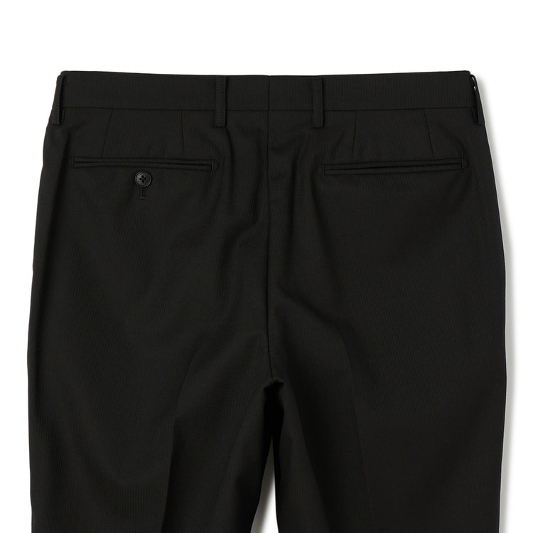 上質スリムストレッチスーツ 黒シャドー MAJI スリム 別売ベストあり