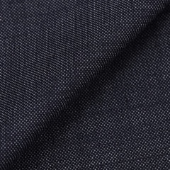 洗える ストレッチスーツ 紺織柄無地  LES MUES ブリティッシュスリム