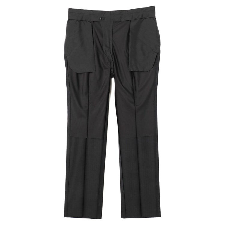 2点セット LES MUES パンツスーツ スカートスーツ ネイビー 洗濯