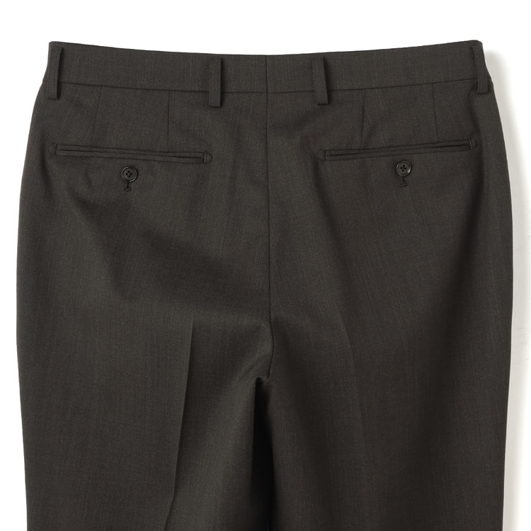 洗える 着回しクロススーツ LES MUES スリム 茶【AOKI公式通販】