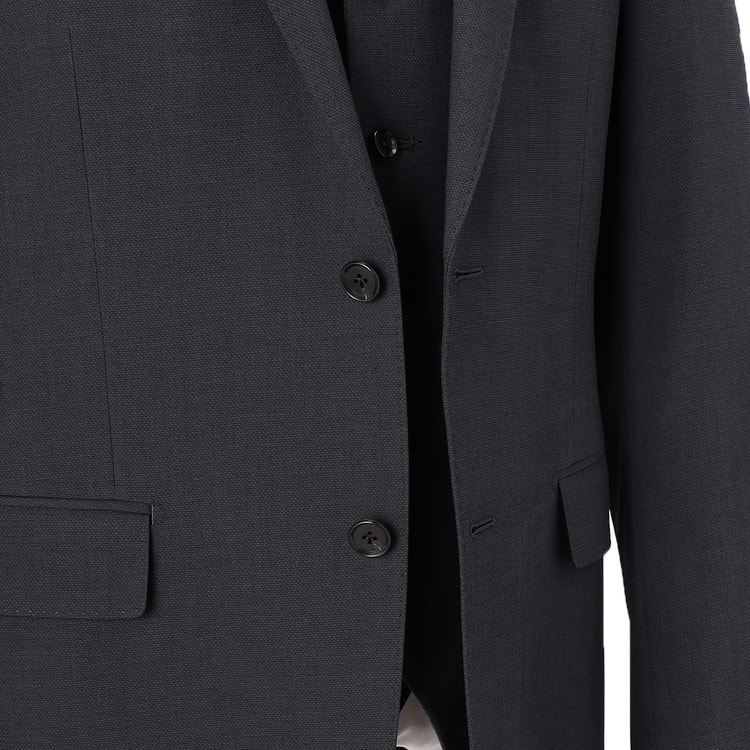 洗える リバーシブルベスト スリーピーススーツ グレーピンヘッド LES