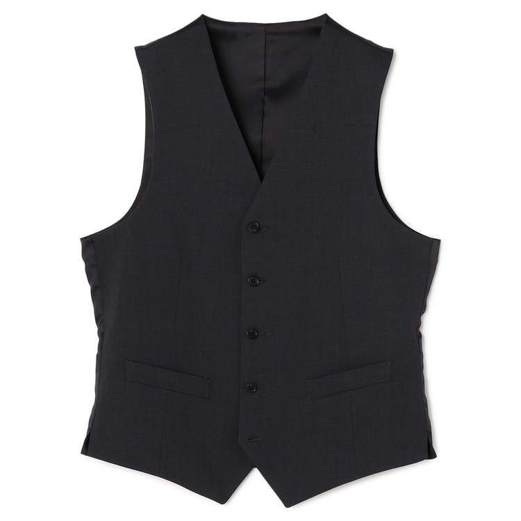 洗える リバーシブルベスト スリーピーススーツ グレーピンヘッド LES