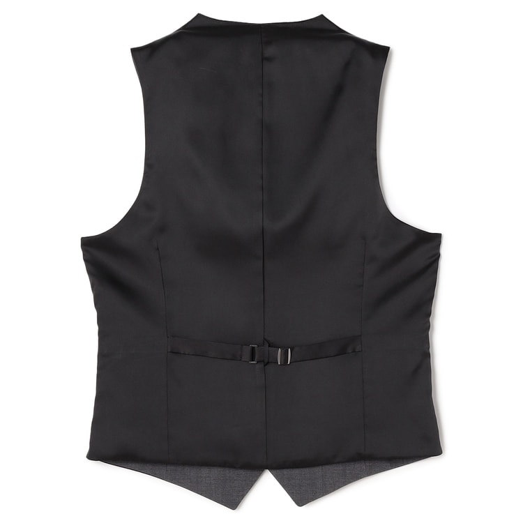 洗える リバーシブルベスト スリーピーススーツ グレーピンヘッド LES