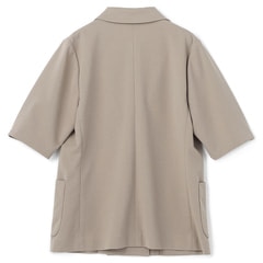 アウトレット】UVカット ストレッチ半袖ダブルジャケット