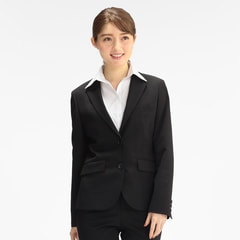 就活おすすめ 洗える 黒無地 テーラードジャケット セット スーツのaoki公式通販