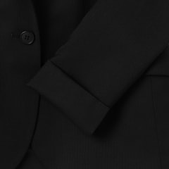 Amazon | [オリヒカ] 洗えるストレッチスーツ ジャケット 襟付き
