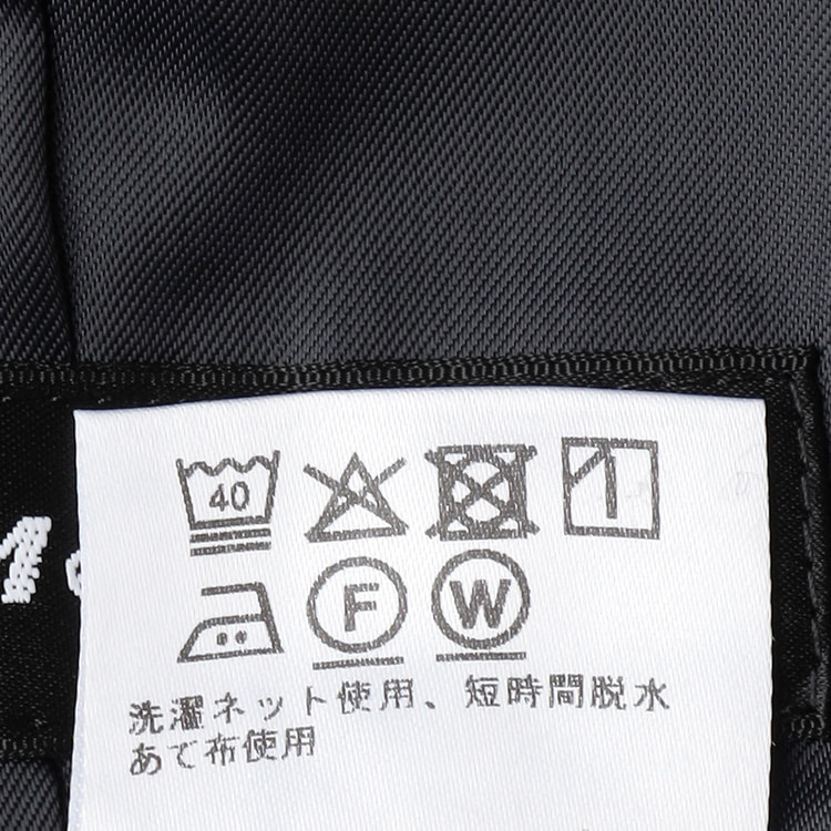 サテンストレッチ ノーカラージャケット 紺 セットアップ着用可【AOKI