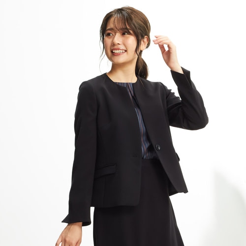 ノーカラージャケット特集