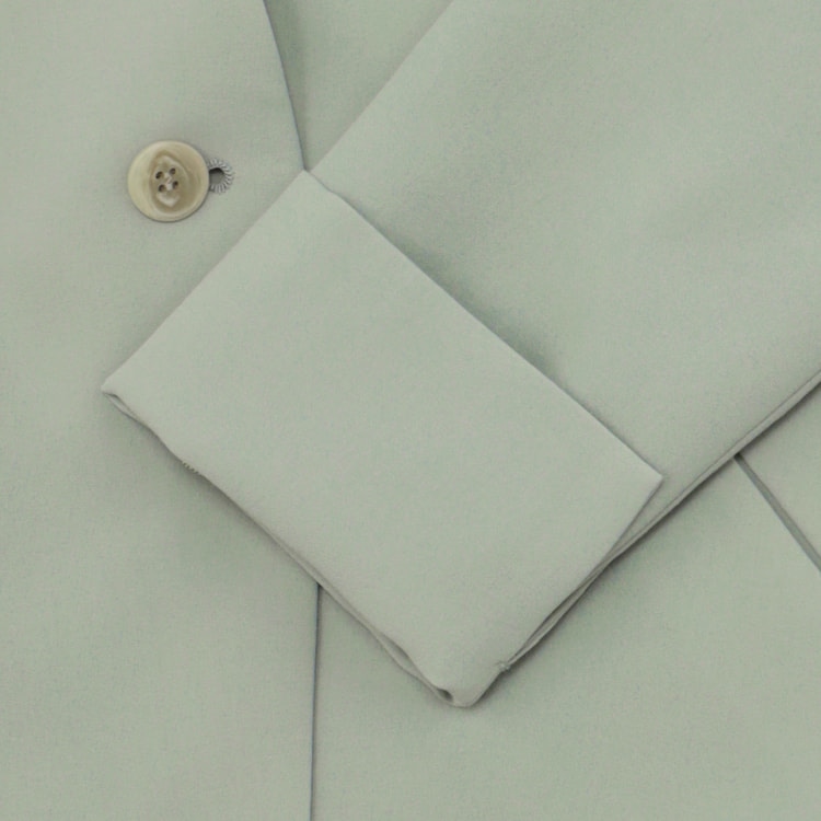 WEB限定価格】Oggiコラボ ミント ノーカラージャケット セットアップ