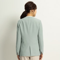 WEB限定価格】Oggiコラボ ミント ノーカラージャケット セットアップ