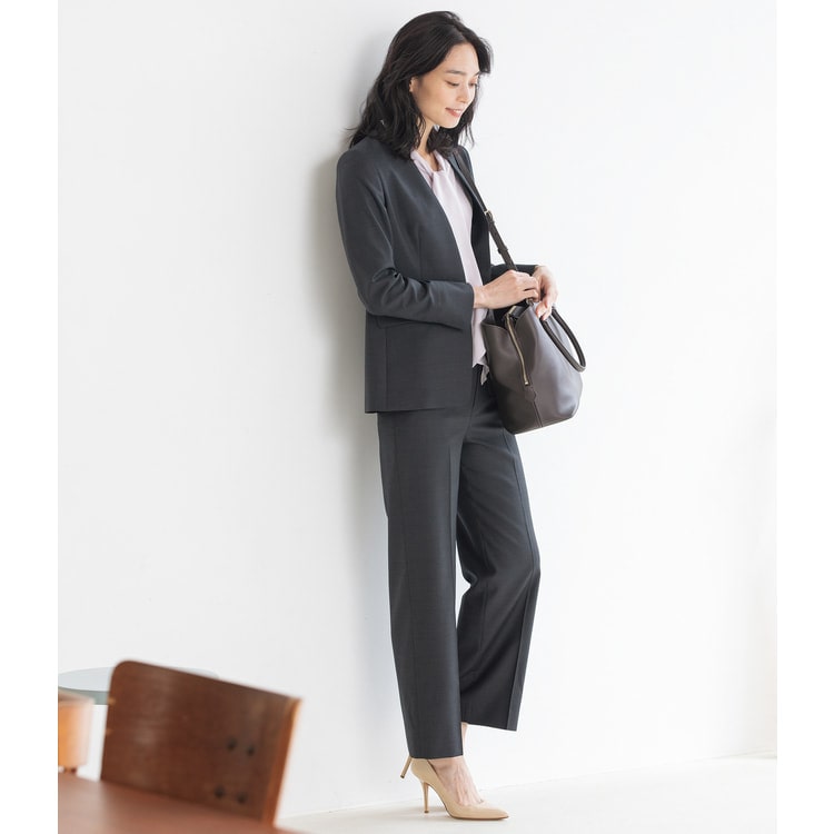 SUITS BY JUNKO SHIMADA イタリア素材 REDA 黒ピンチェ【AOKI公式通販】 SUITS BY JUNKO SHIMADA イタリア素材 REDA 黒ピンチェ【AOKI公式通販】