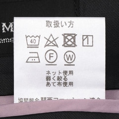 アウトレット】Oggiコラボ ダブルクロス ノーカラージャケット 黒