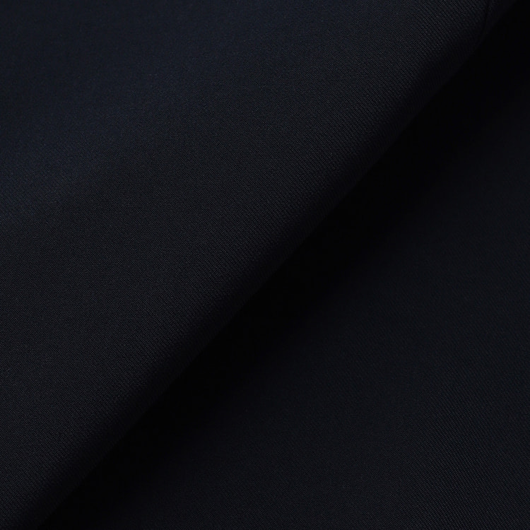 アウトレット】パウダリーストレッチツイル ダブルジャケット 紺