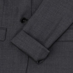 SUITS BY JUNKO SHIMADA ノーカラージャケット グレー無地調