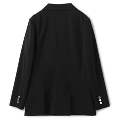 Oggiコラボ 2Wayストレッチツイル ダブルジャケット 黒