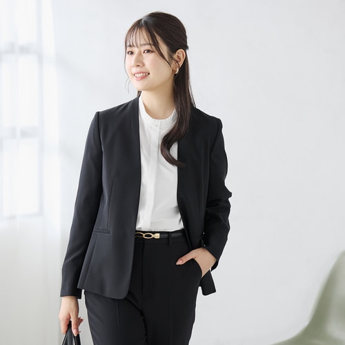 ≪Oggi.jp4月掲載≫ リネンライク ノーカラージャケット