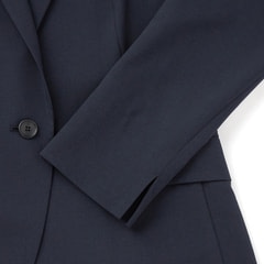≪Oggi.jp4月掲載≫ リランチェストレッチ紺 テーラードジャケット セットアップ着用可
