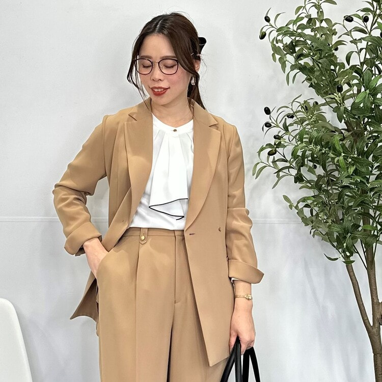 MERYコラボ ベルテッドジャケット セットアップ着用可【AOKI公式 MERYコラボ ベルテッドジャケット セットアップ着用可【AOKI公式