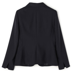 洗える360°キレイスーツ テーラードジャケット セットアップ着用可 紺