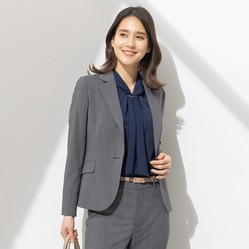 AOKI レミュー パンツ スーツ プレシャス ブラック 上 LL 下 L 週末値下げ】LES MUES Femme AOKI パンツスーツ ブラック M