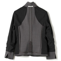 AOKI【未使用タグ付♡洗える♪】ノーカラースーツセットアップ　パンツ　Lサイズ 極美品 アオキ ノーカラージャケット パンツスーツセット 洗える