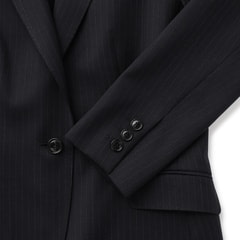 極美品☆ヒューゴボス REDA super120 テーラードジャケット　ネイビー 360°キレイスーツ REDAイタリアンファブリック テーラード