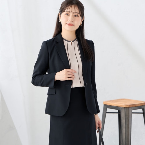 AOKI レミュー パンツ スーツ プレシャス ブラック 上 LL 下 L レミュー】プレシャスブラック ブラックフォーマル パンツスーツ