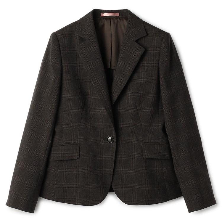 洗えるキレイスーツ 360°キレイ テーラードジャケット 茶 セットアップ上下 洗える360°キレイスーツ 茶 テーラードジャケット セットアップ着用可