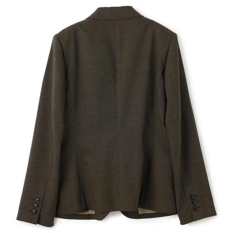 洗えるキレイスーツ 360°キレイ テーラードジャケット 茶 セットアップ上下 360°キレイスーツ ハイクオリティウール テーラードジャケット