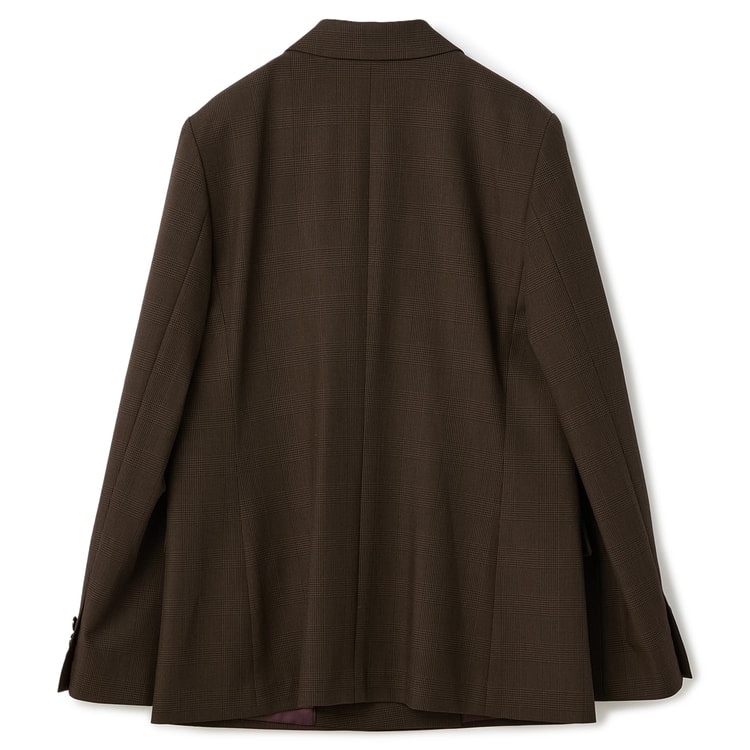 AOKI セットアップ スーツ ブラウンチェック LES MUESセット AOKI セットアップ スーツ ブラウンチェック LES MUESセット