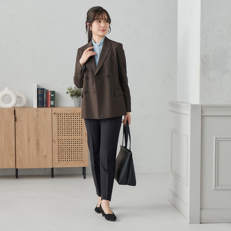 ≪Oggi12月号・Oggi.jp9月掲載≫ TRストレッチ ダブルジャケット