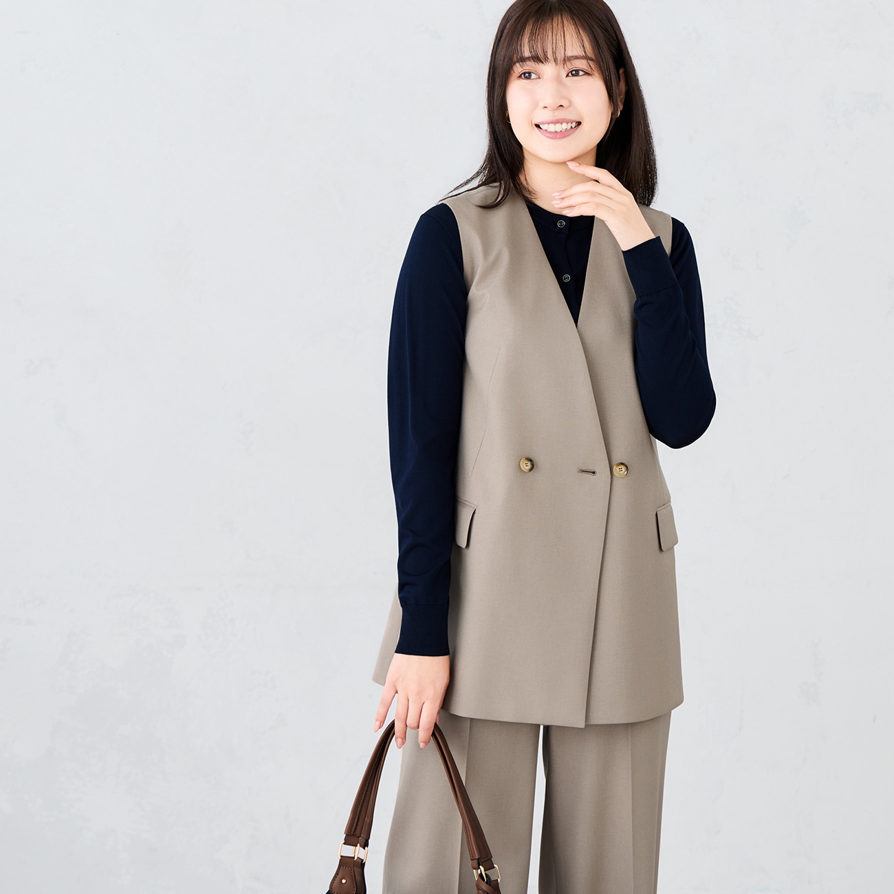 春の新作🌸Oggiコラボシリーズのセットアップが入荷しました｜ベージュ