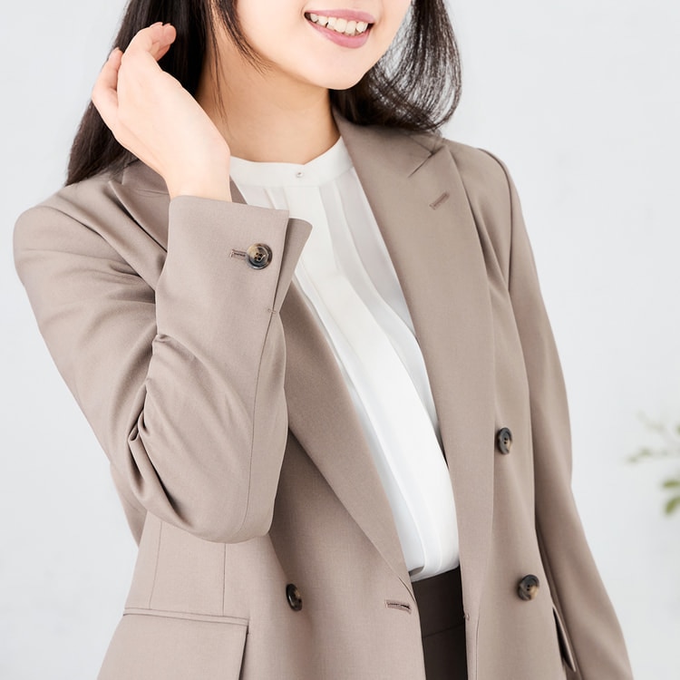 ≪Oggi4月号掲載≫【Oggiコラボ】ブライトツイルストレッチ ダブル