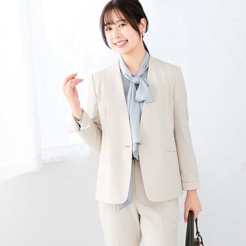 スーツ・ジャケット・ボトムス ノーカラージャケット商品一覧