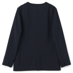 美品♡ LAUTREAMONT セットアップ　ノーカラー　ネイビー　濃紺　40 セットアップ対応・UVカット・接触冷感・洗える】ライト