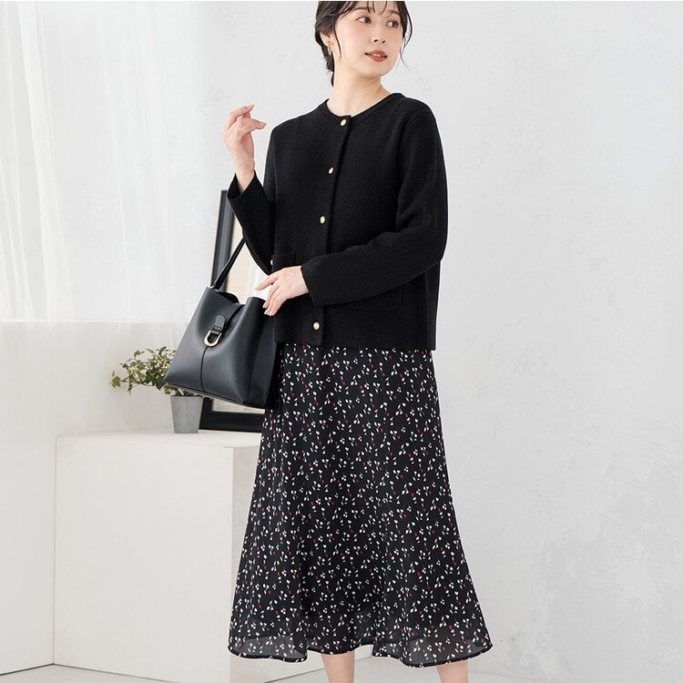 AKIKO AOKI 花柄ミニスカート 黒 AKIKOAOKI / AK veil skirt 01 | AKIKOAOKI | KOH'S LICK CURRO