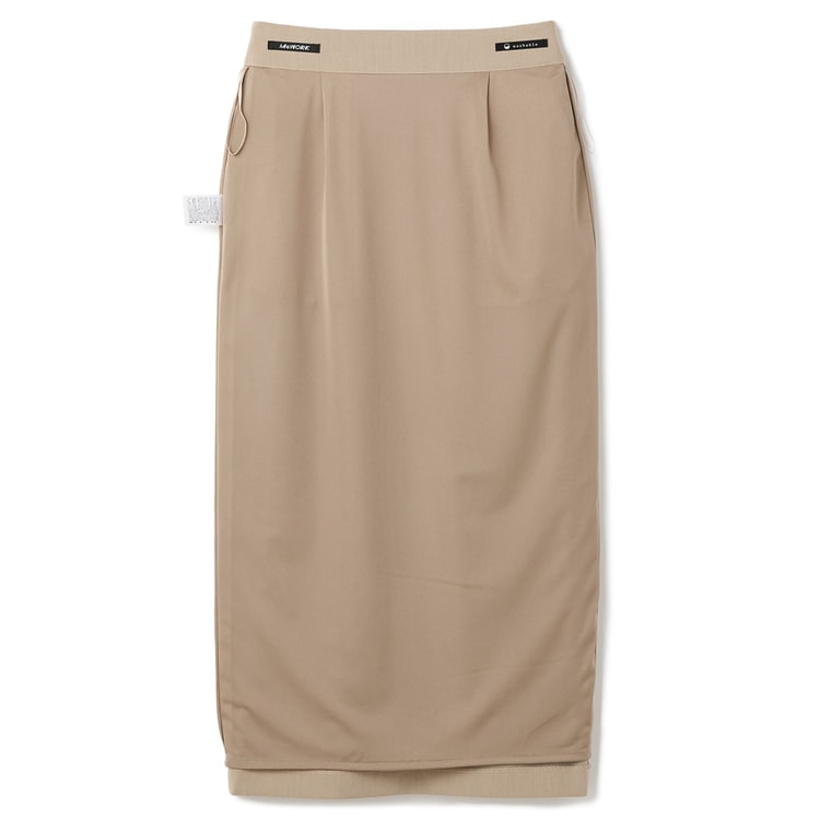 現行品☆完売☆ WASHED TUCK スカート　ベージュ 2025年最新】deuxieme classe washed tuckの人気アイテム - メルカリ