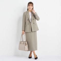 JIZZO  ベージュスーツ　ロングスカート　サイズ42 JIZZO ベージュスーツ ロングスカート サイズ42 - メルカリ