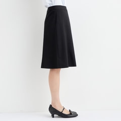 ≪CanCam2月号掲載≫ 黒シャドーストライプ セミフレアスカート ≪CanCam2月号掲載≫ 黒シャドーストライプ セミフレアスカート