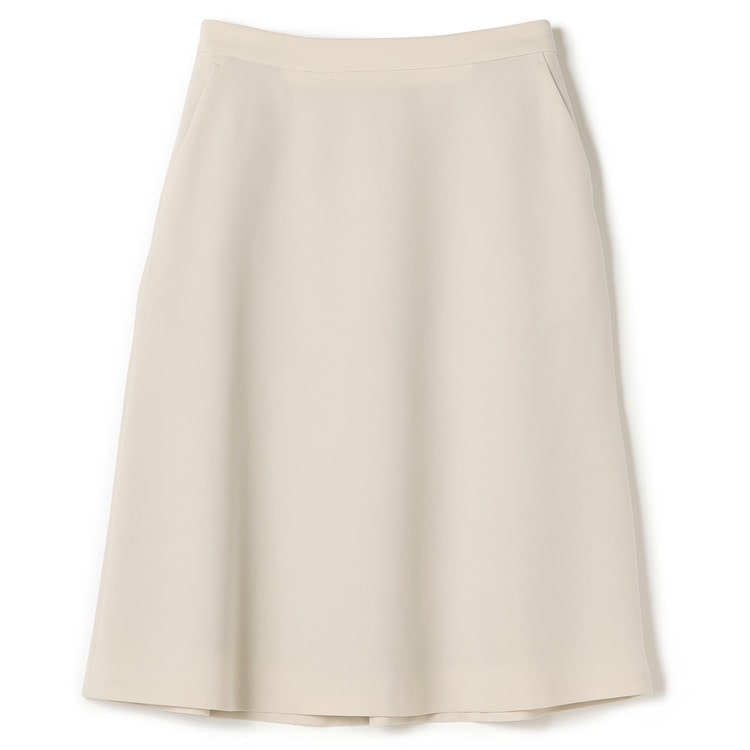 powder twill Flared Skirt ivory Mix & Match can be worn