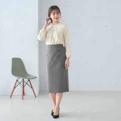 驚きの値段 特価】Oggiコラボ 2Wayストレッチツイル タイトスカート スカート