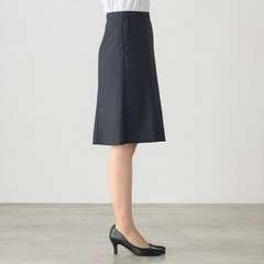 数回着用のみ極美品♡洗えるストレッチフレアコート 40 アクアスキュータム】ブラックフォーマル アンサンブル(1003405