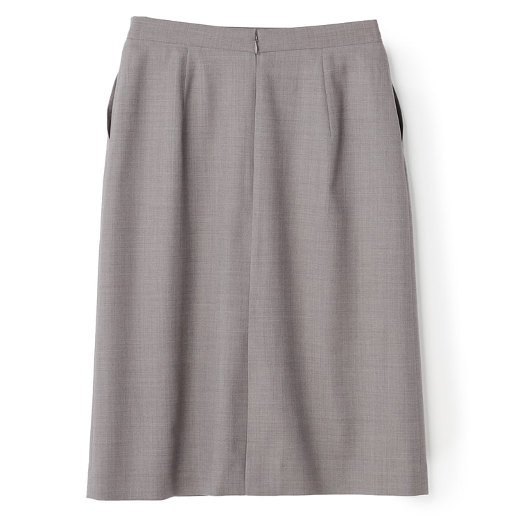 ハイクオリティウールストレッチ タイトスカート セットアップ着用可